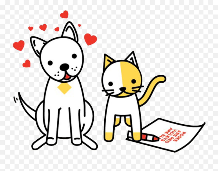 2022 Valentineu0027s Day Appeal - Friends For Animals Of Metro Love Pasta Clip Art Png,Dog And Cat Icon