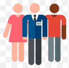 Ceo Icon From Startup Human Pictograms Pack Style - Colour Free Png