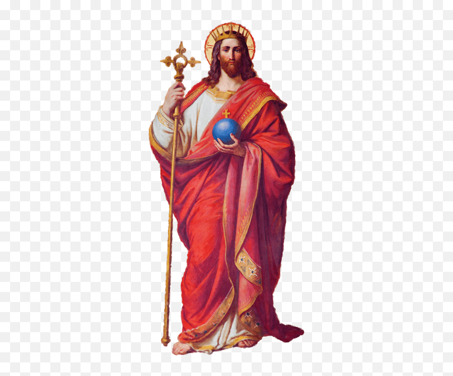 Jesus Christ King Of The World Sticker For Sale By Beltschazar - Catholic Christ The King Png,Jesus Greek Icon