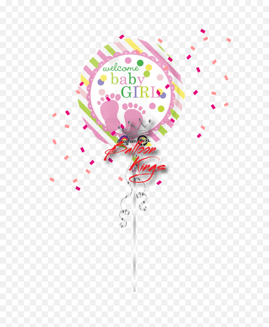 Download Welcome Baby Png - Balloon Baby Girl Png,Baby Chicks Png
