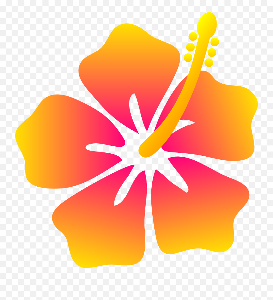 Hawaiian Flower Border Transparent U0026 Png Clipart Free - Hawaiian Flowers Clip Art,Hawaiian Flowers Png