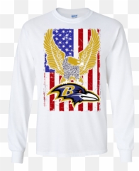Download Hd Flag Usa Ravens Logo Team Baltimore - png