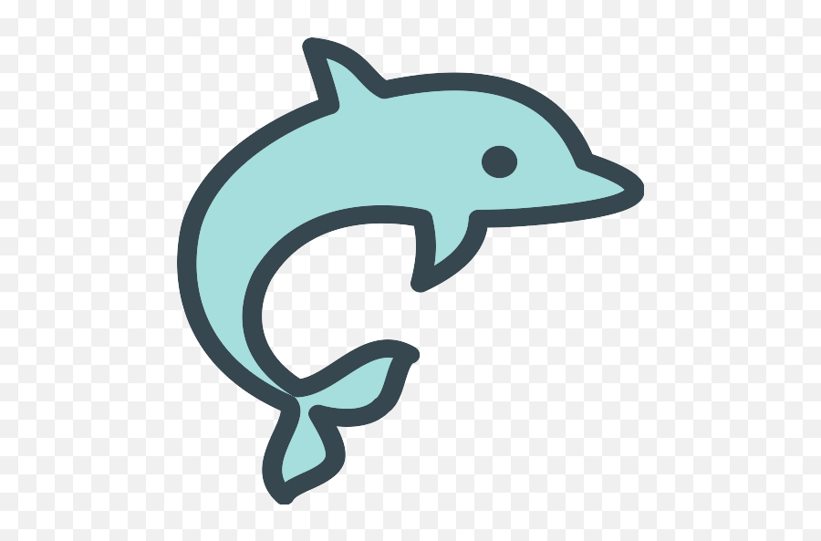 Filled Dolphin Jumping Svg Vectors And Icons - Png Repo Free,Dolphin Icon Png