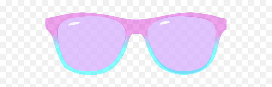 Download Hd Purple And Blue Shades Clip - Summer Sun Glasses Clip Art Png,Sunglasses Vector Png