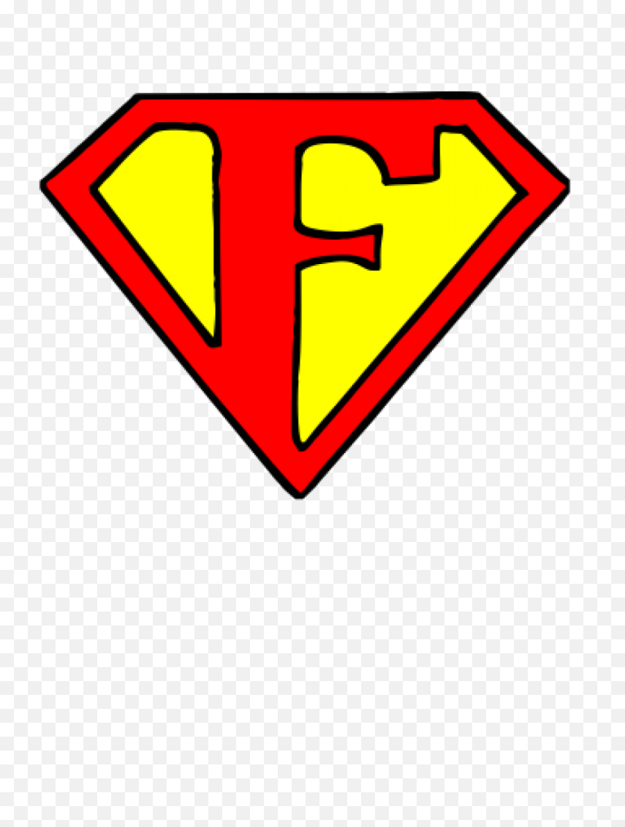 Blank Superman Logo Png - Superman Logo Letter F,Superman Logo Hd