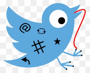 Twitter Funny Creature - Maroon Icon Png Clipart