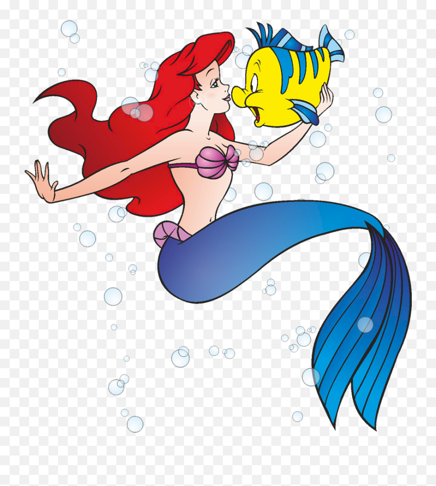 Free Mermaid Clipart Images 2 - Clipartix Sebastian Little Mermaid Png,Mermaid Transparent