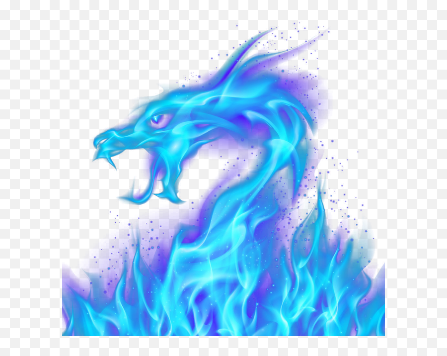 Fire Blue Flames Lit Colored 3d - Transparent Blue Fire Png