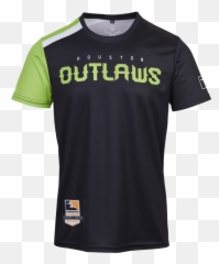 Lul Twitch Emote - Overwatch Houston Outlaws Jersey Active Shirt Png,Lul Png