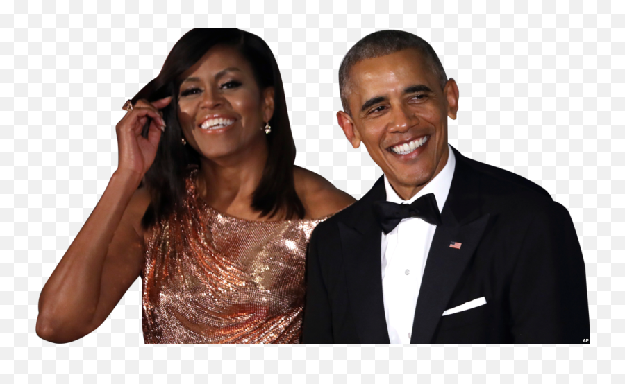 Wear Suit White Obama Hq Png Image - Barack And Michelle Obama Png,Obama Transparent
