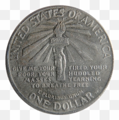 Old Dollar Silver Coin Png - Old Silver Coin Png,Silver Coin Png