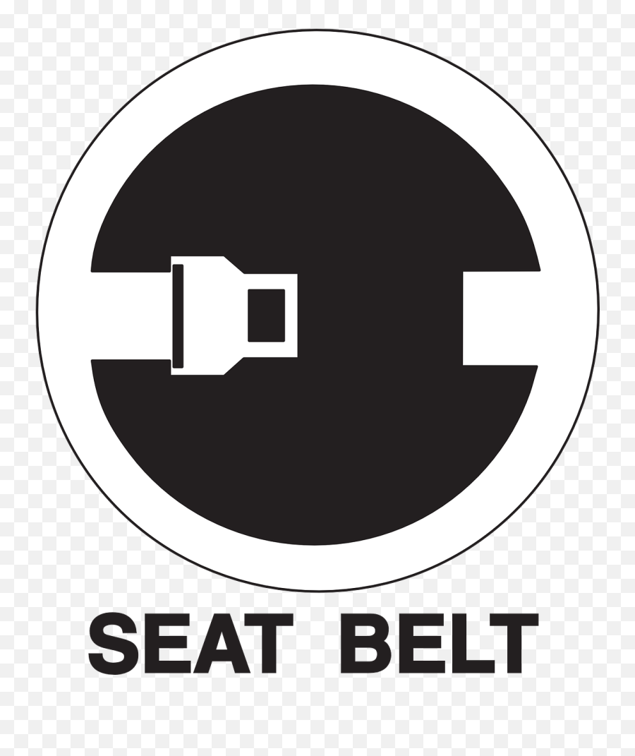 Safety Vector Automobile Transparent - Seat Belt Sign Vector Png,Seatbelt Png
