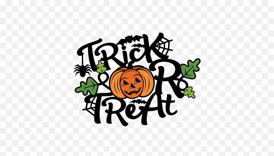 Title S Trick Or Treat Png - Cute Trick Or Treat Clipart,Trick Or Treat Png
