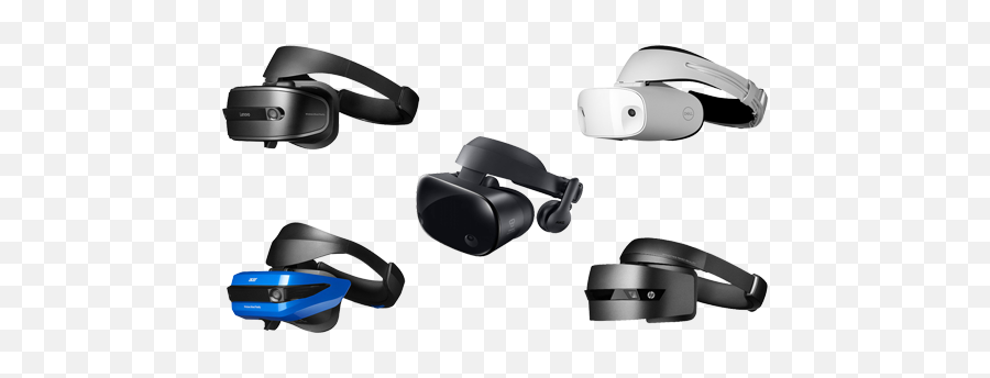 Vr Headsets - Wmr Headsets Full Size Png Download Seekpng Windows Mixed Reality Headsets,Headsets Png
