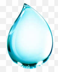 Download This Graphics Is Blue Water Drop Cartoon - Gota De Agua Hd Png