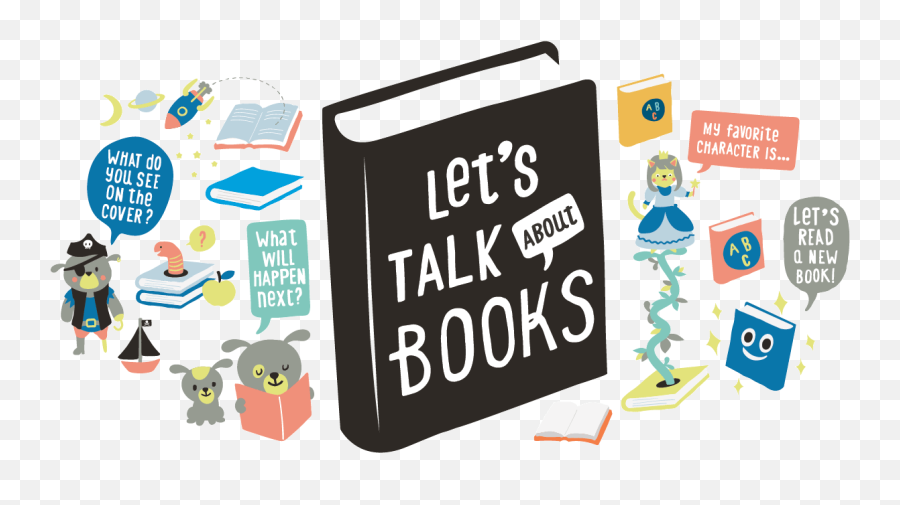 Library Of Talking Book Png Black And White - Talk About Books,Talking Png