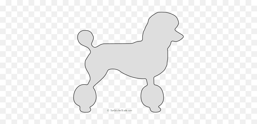 Dog Patterns Stencils And Silhouettes Free Jpg Png Svg - Free Scroll Saw Patterns Of Pottdles,Poodle Png