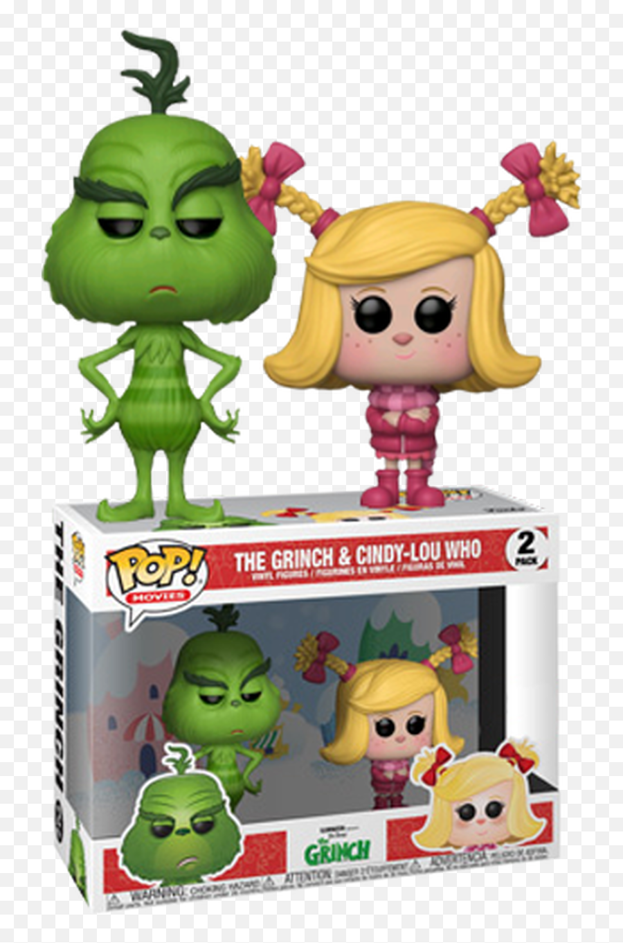 The Grinch 2018 - The Grinch U0026 Cindylou Who Us Exclusive Grinch 2018 Cindy Lou Png,Grinch Png