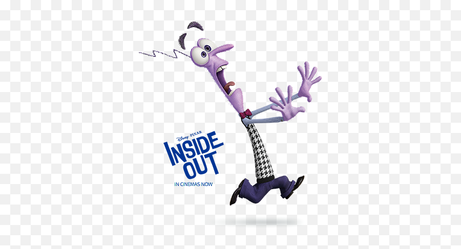 Inside Out Emotions Fear - Inside Out Fear Running Png,Fear Png