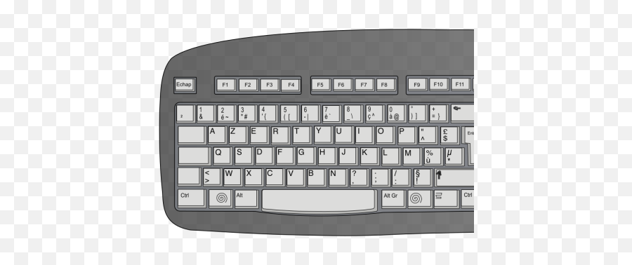 O Keyboard Button Png Svg Clip Art For Web - Download Clip Computer Keyboard Clip Art,Keyboard Png