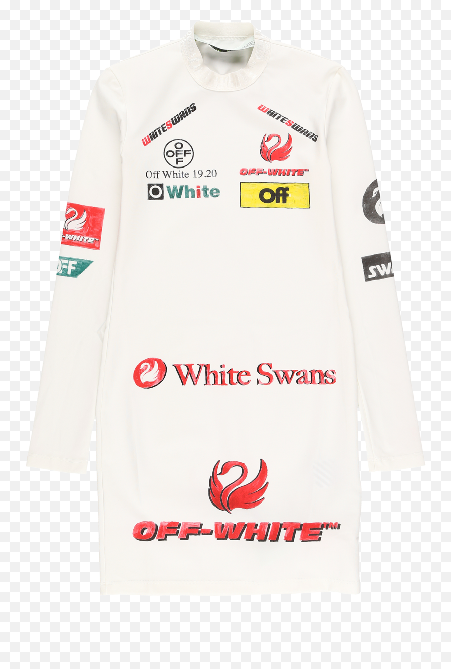 Off - White Multilogo Dress Off White Swan Png,Off White Logo Png