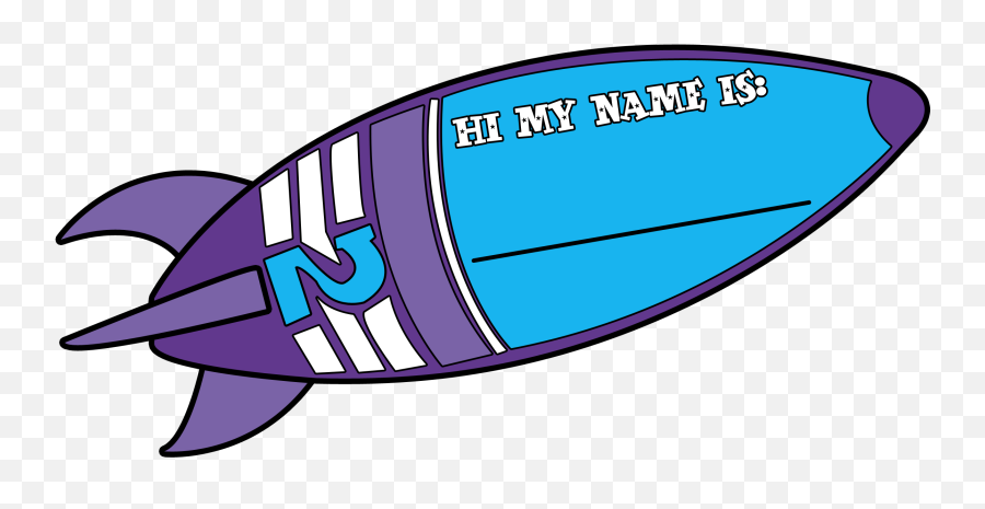 Spaceship Pictures For Kids Cliparts - Rocket Ship Name Tag Png,Name Tag Png