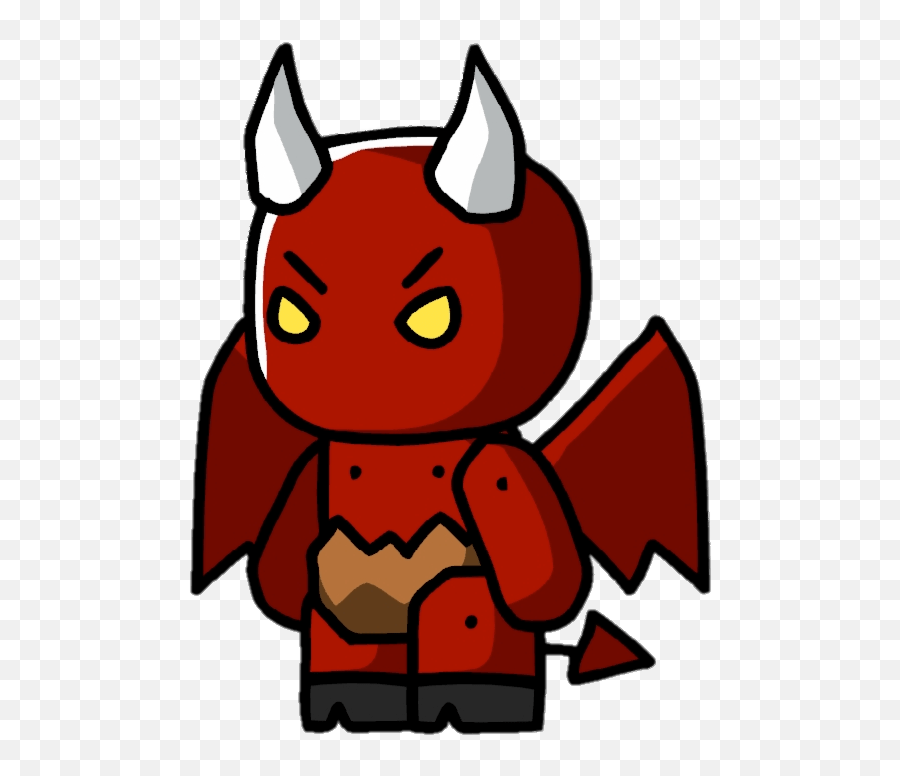 Scribblenauts Devil Transparent Png - Satan Chibi,Devil Transparent