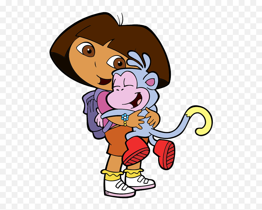 Boots Dora Png Picture 454917 - Boots And Dora The Explorer,Hug Png