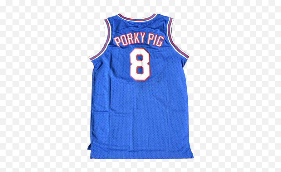 Porky Pig 8 Space Jam Tune Squad Jersey U2013 One - Sleeveless Png,Porky Pig Png