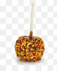 Spooky Sprinkles - Caramel Apple With png