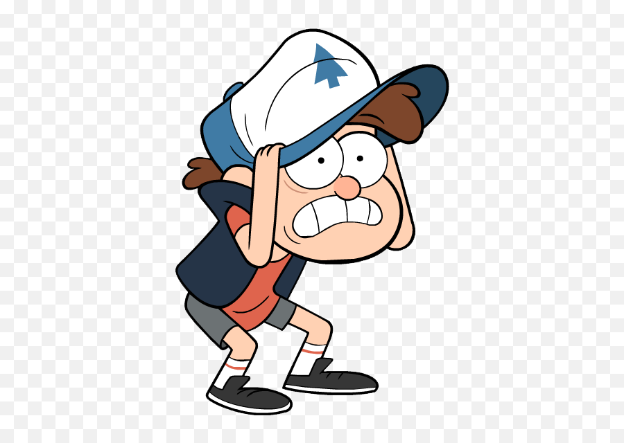 Gravity Falls Dipper Pines - Trust No One Sticker Png,Dipper Pines Png