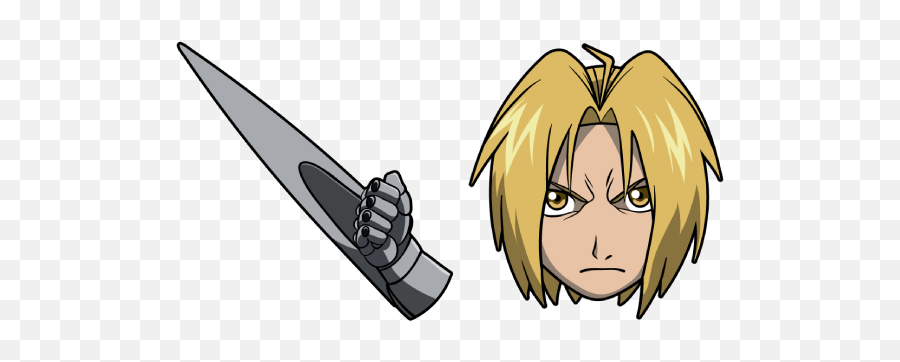 Fullmetal Alchemist Edward Elric Cursor U2013 Custom - Cartoon Png,Edward Elric Png