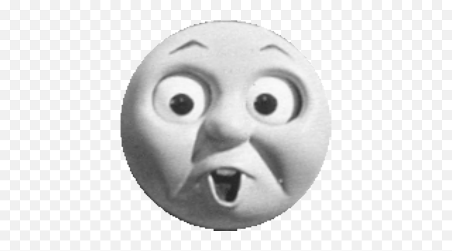 Download Hd Thomas The Tank Engine Face Png - Thomas The Woman Face In Roblox,Shocked Face Transparent