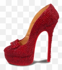 Now This Is What I Call A Ruby Slipper Shoes Decorated - Round Toe Png,Ruby Slippers Png