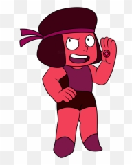 Download Steven Universe Ruby Png Image - Crystal Gems
