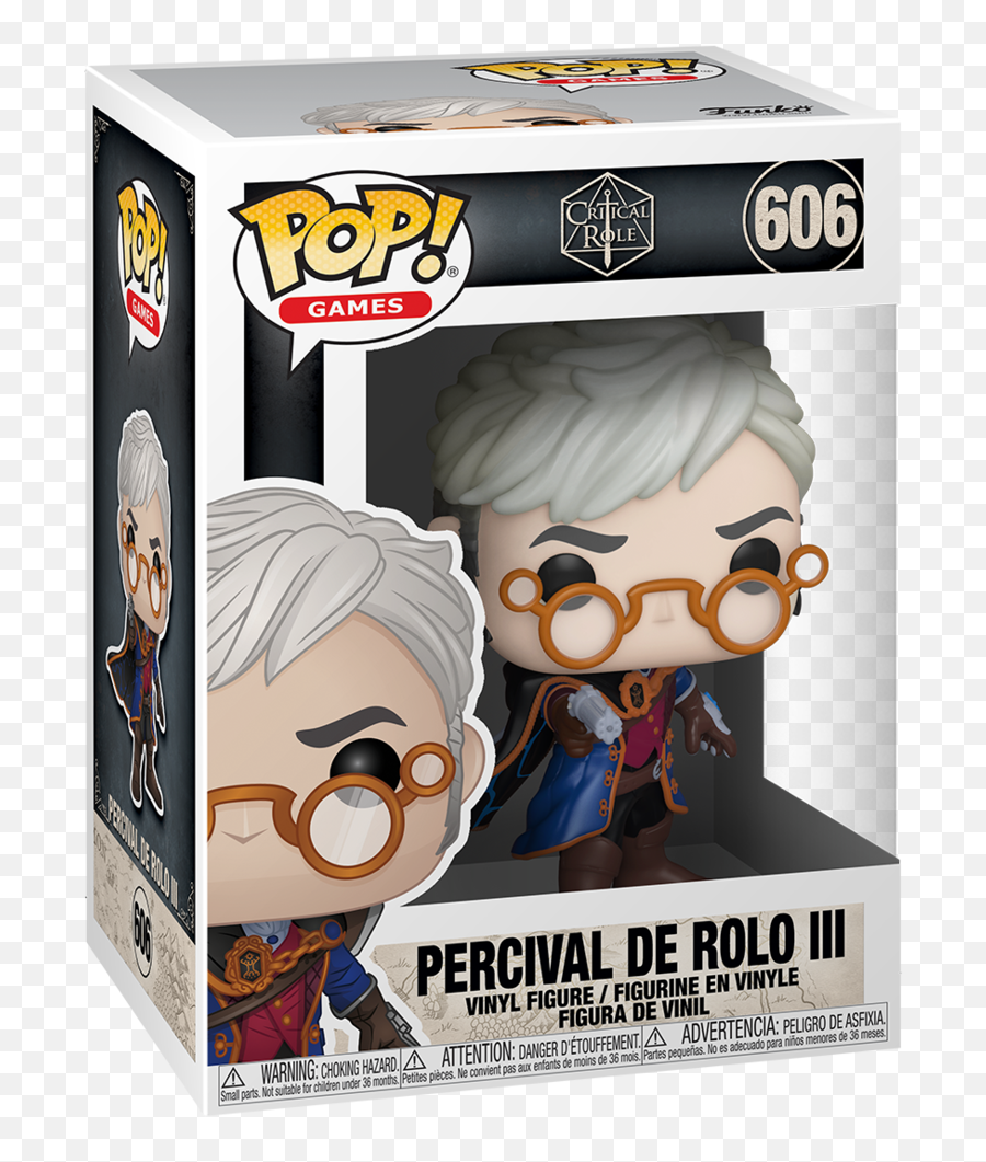 Games Vox Machina 606 Percival De Rolo - Vex Ahlia Funko Pop Png,Critical Role Icon