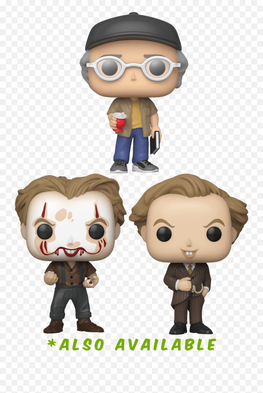 Funko Pop It Chapter Two - Pennywise Without Makeup 876 Funko Pop Pennywise Png,Pennywise Lgbt Icon