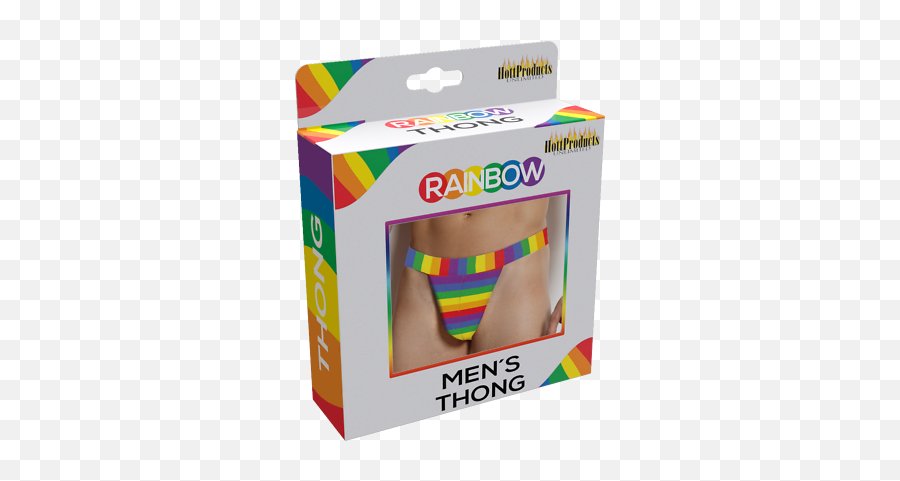 Menu0027s Rainbow Brief Thong - Pride Gay Bisexual Cotton Mens Pride Underwear Png,Bisexual Flag Icon