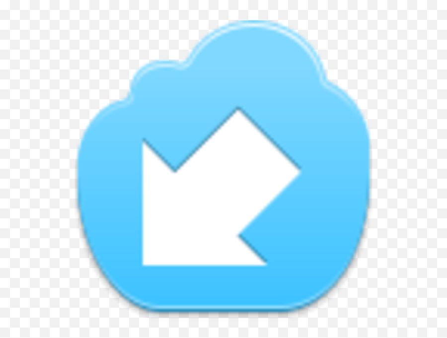 Free Blue Cloud Arrow Bottom Left Images - Vertical Png,Free Download Internet Explorer Icon