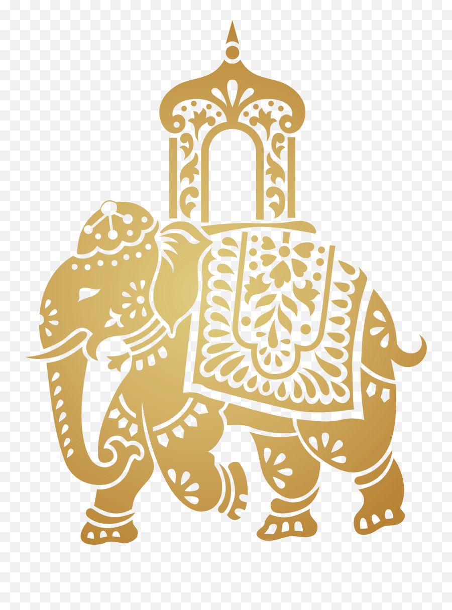 Indian Elephant Transparent Clip Art Png Clipart Background