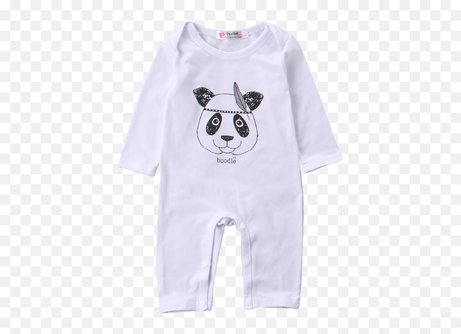Download Hd Tiny Cute Panda Romper - Panda Transparent Png Rabbit,Cute Panda Png