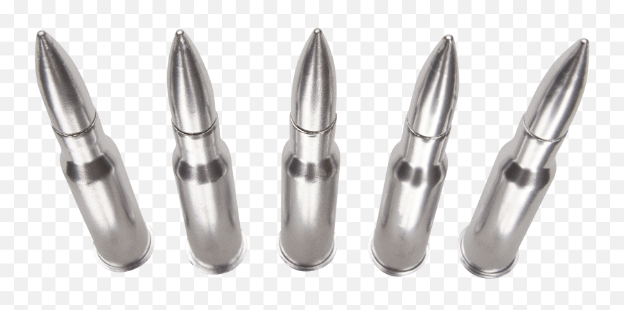 Bullets Silver Row Transparent Png - Silver Bullets Png,Bullets Transparent