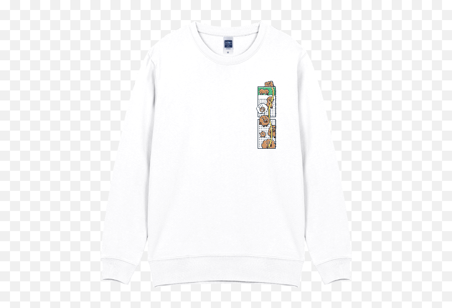 Line Friends Creator - Long Sleeve Png,Nike Sb Icon Crew Fleece