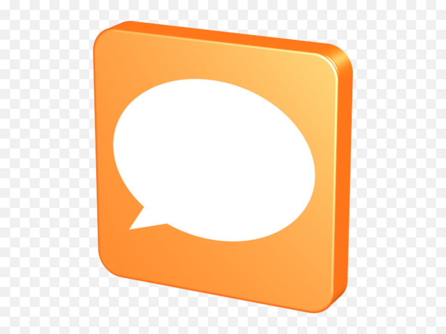 Orange Forum Free Images - Vector Clip Art Icon Sms 3d Png,Forum Icon