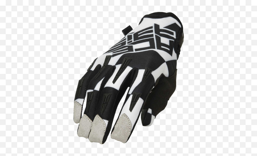 U2013 Motocener - Guanti Acerbis Neri E Bianchi Png,Icon Wireform Gloves