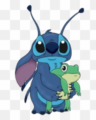 Download Free Turtle Stitch Toad Lilo Pelekai Drawing Icon - With Frog Png