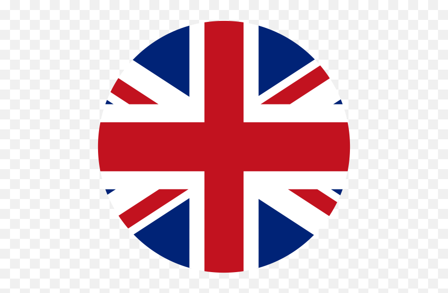 Flaglogographicselectric Bluesymbolemblemclip Art - United Kingdom Circular Flag Png,Blue Flag Icon