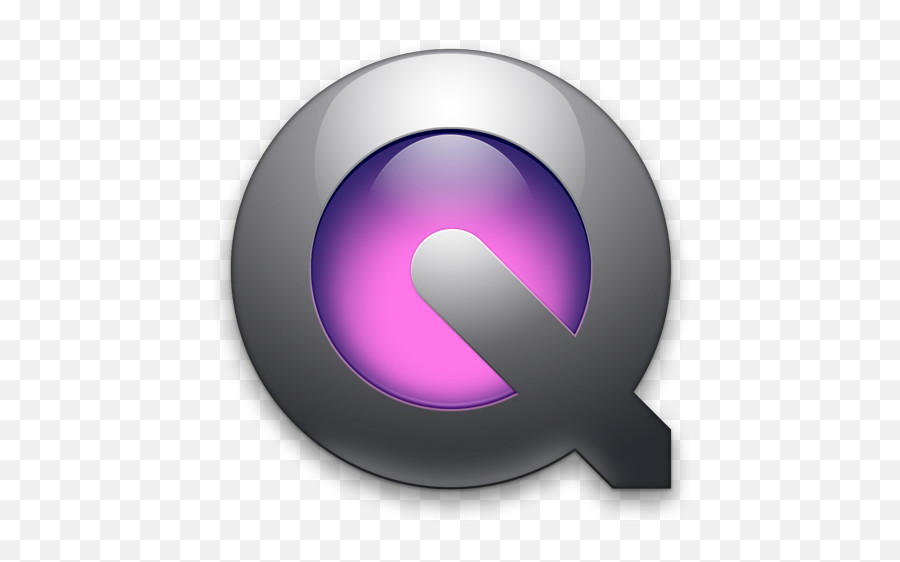 Autoplay Quicktime Movies - Quicktime Purple Q Logo Png,Snow Leopard Icon