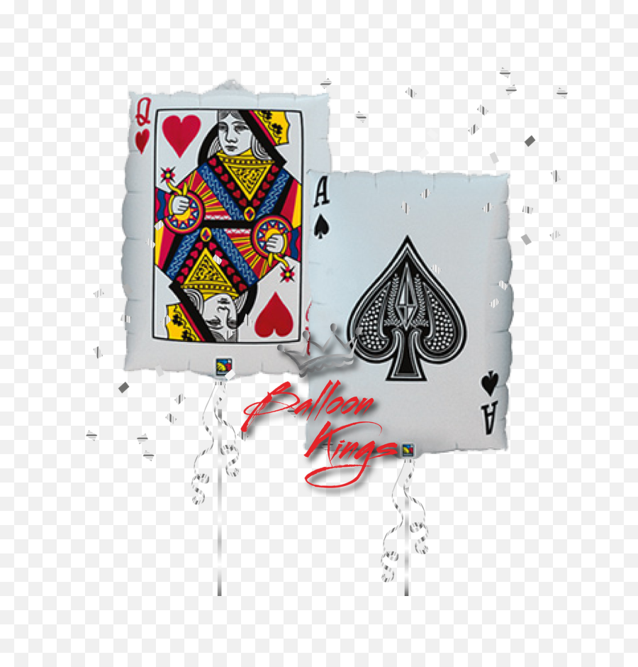 Playing Card Balloon Png Image - Playing Card Balloon Png,Ace Card Png