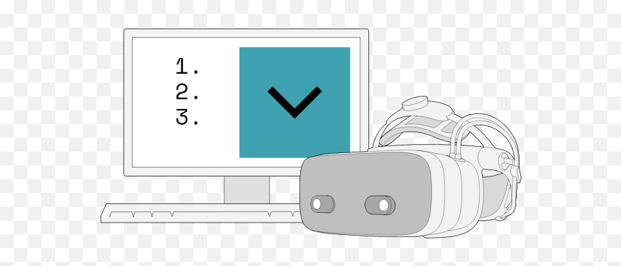 Setting Up Vr - 3 Varjocom Language Png,Virtual Reality Headset Icon Transparent